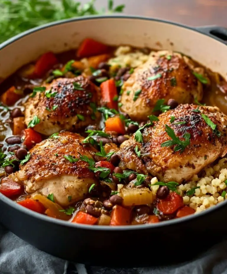 Slow Cooker Honey Garlic Chicken And Veggies Recipe
