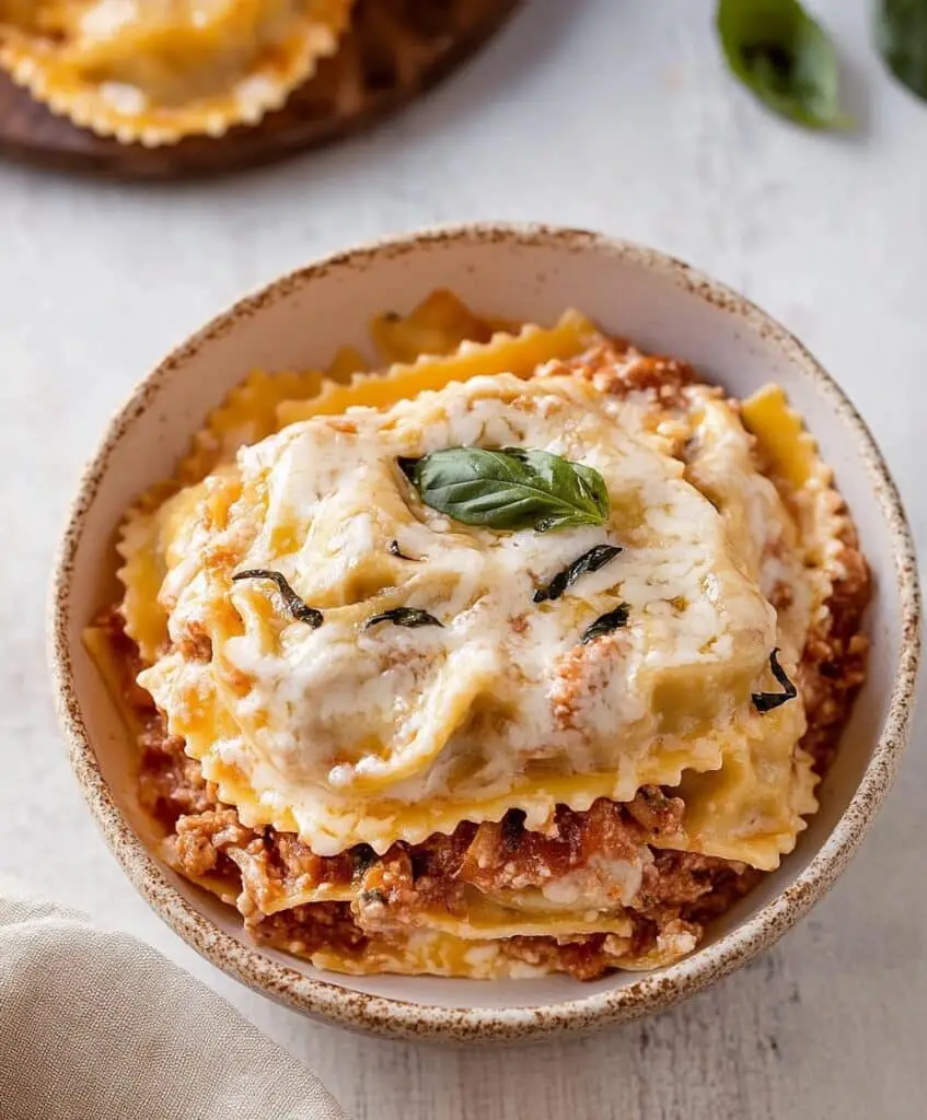 Creamy Tuscan Ravioli Recipe