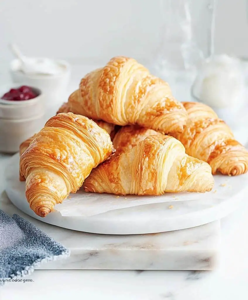 Homemade Flaky Croissants Recipe