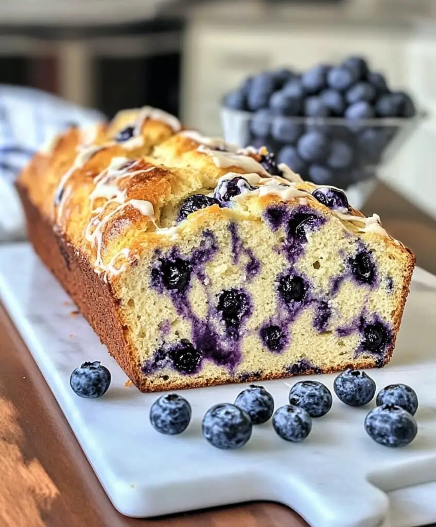 Blueberry Cream Cheese Bread Recipe