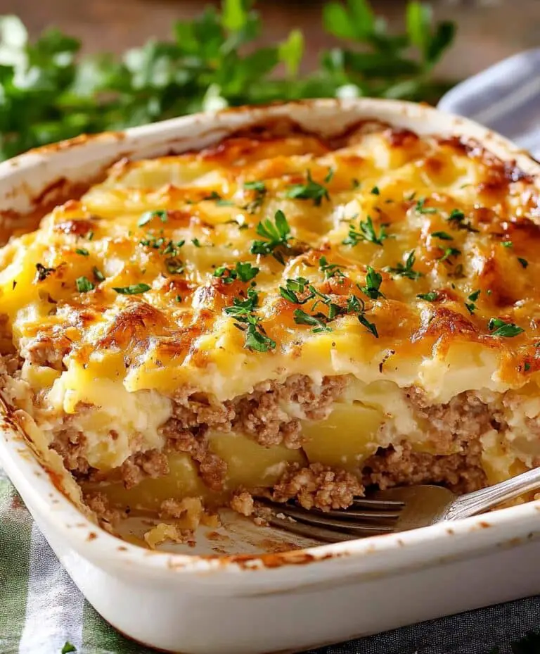 Hamburger Potato Casserole Recipe