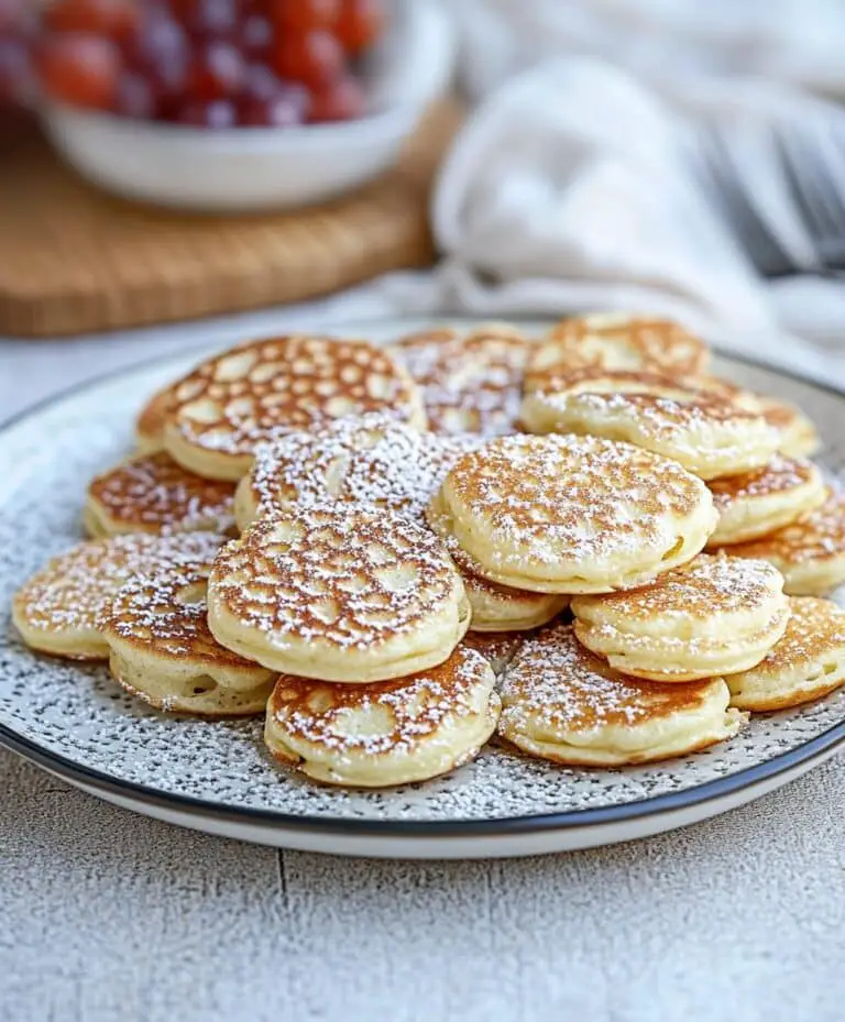 Poffertjes (Dutch Pancakes) Recipe
