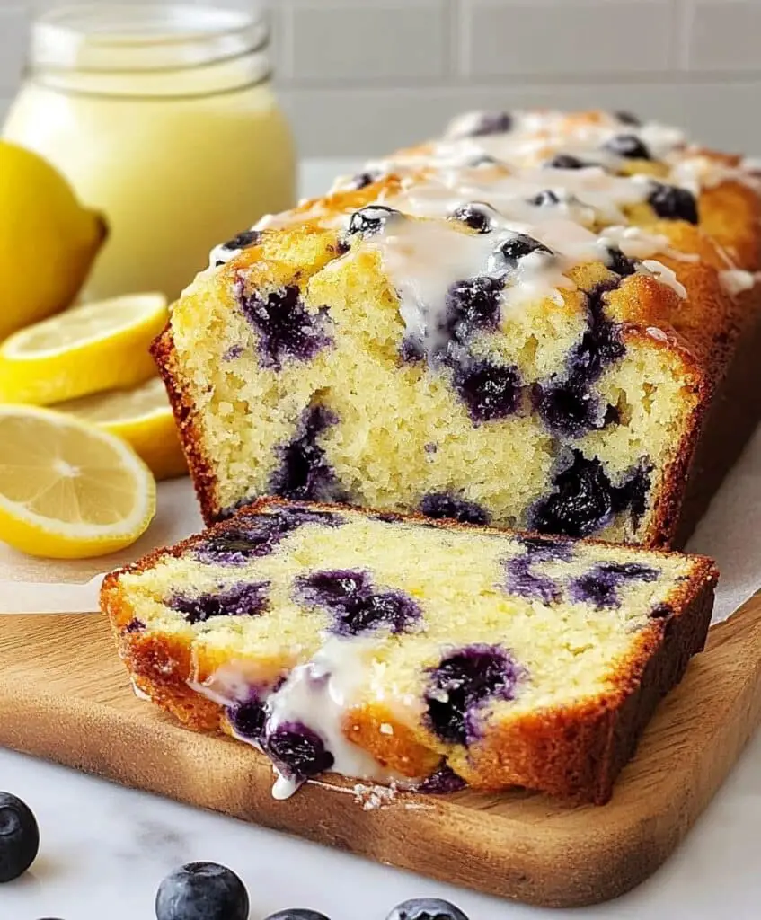 Lemon Blueberry Bread Recipe