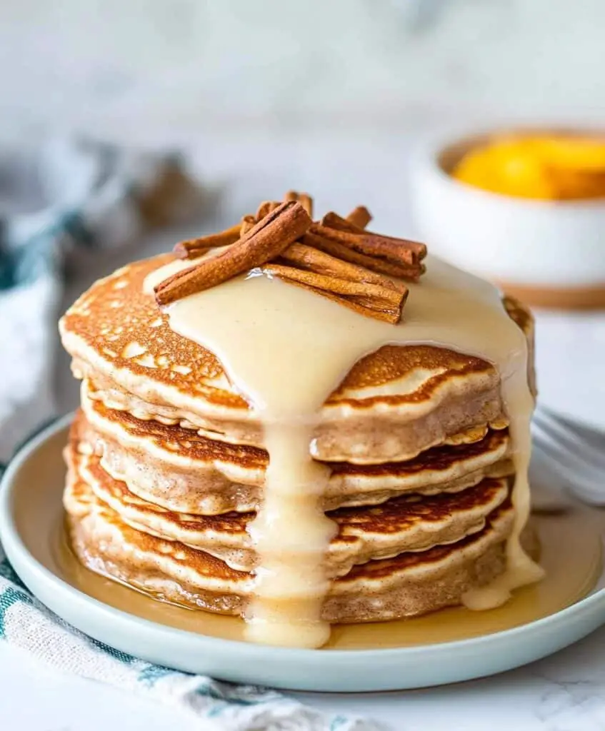 Cinnamon Brown Sugar Pancakes Recipe