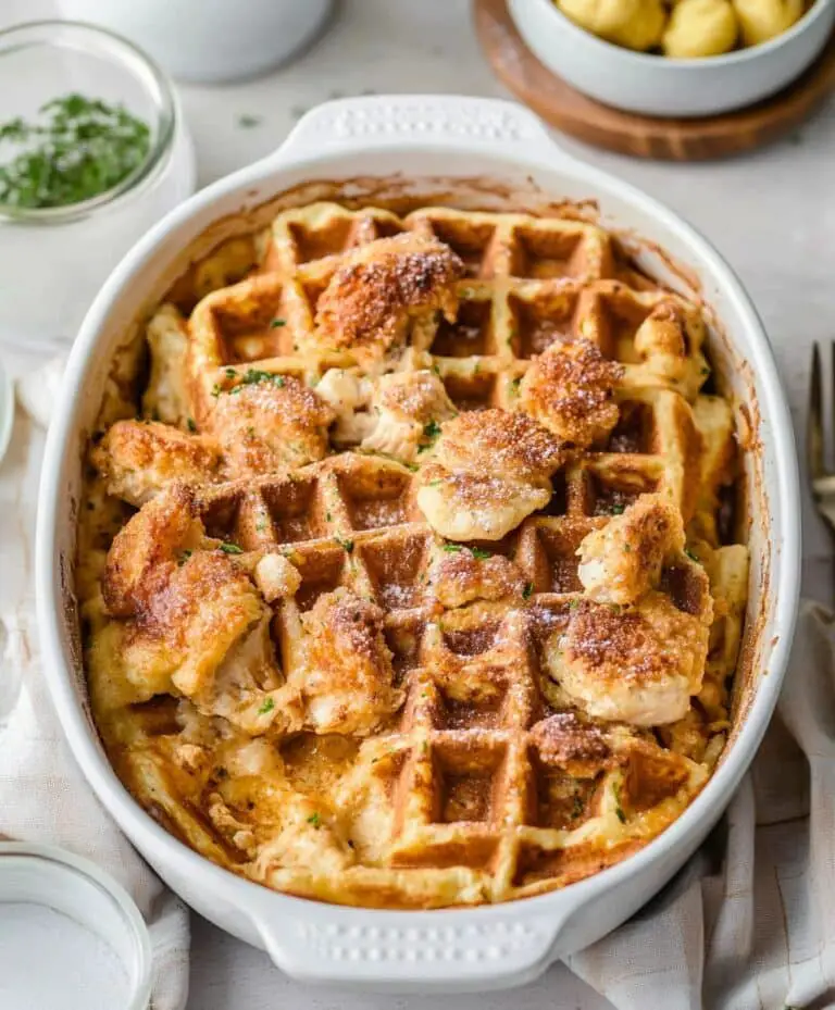 Chicken And Waffle Casserole Recipe