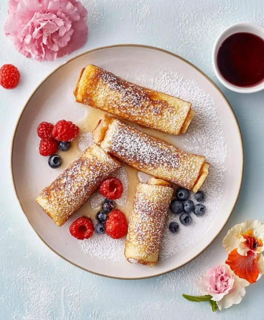 French Toast Roll-ups Recipe