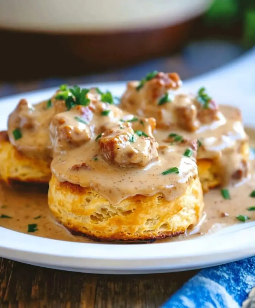 Biscuits And Chorizo Gravy Recipe
