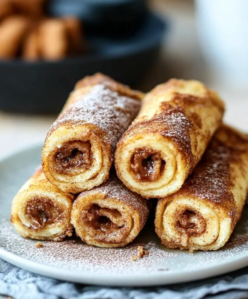 Cinnamon French Toast Roll Ups Recipe