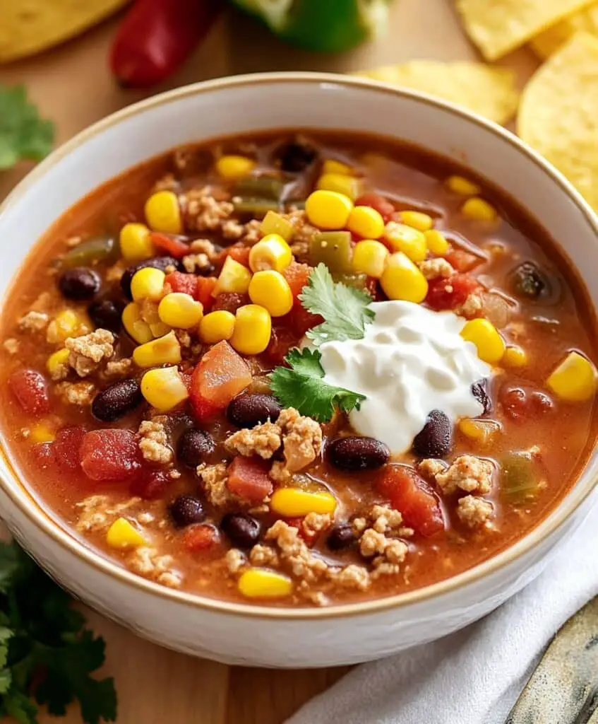 Easy Taco Soup Recipe