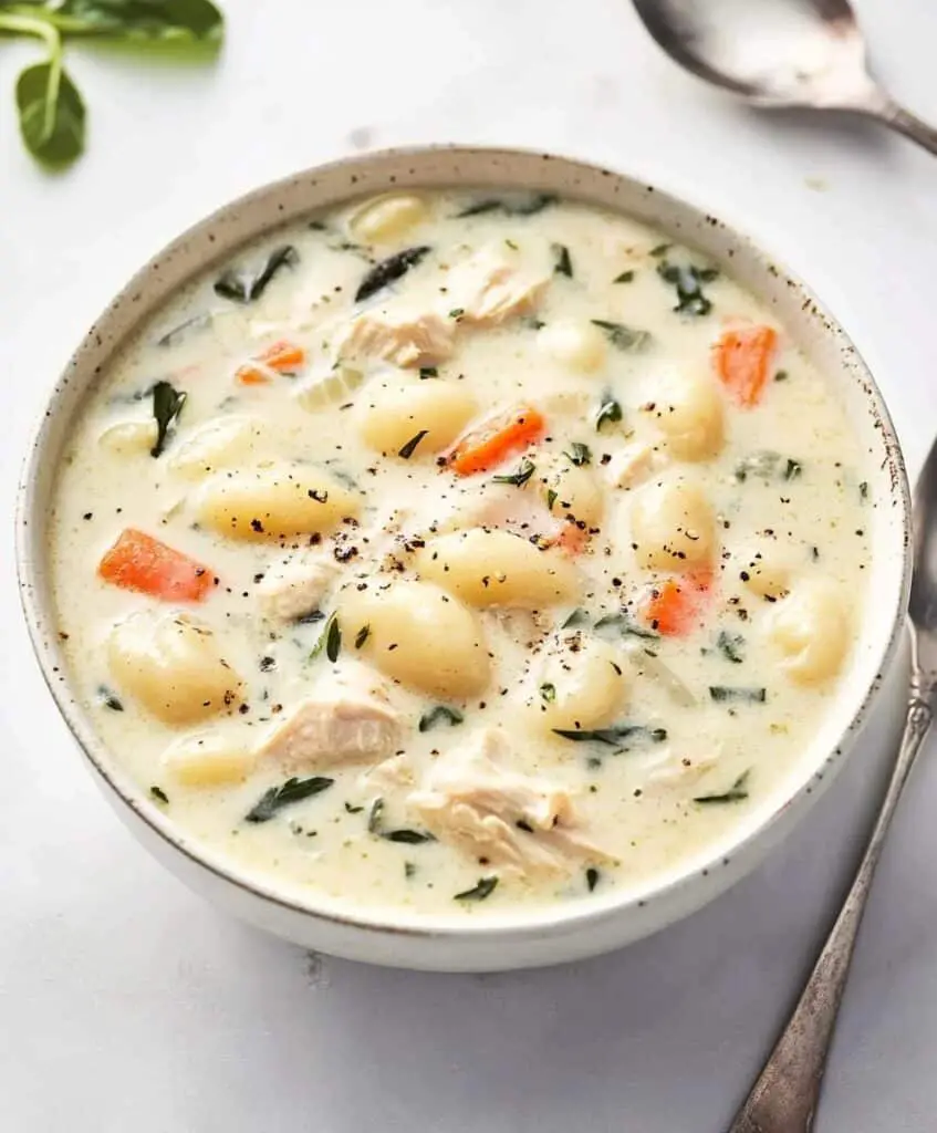 Olive Garden Chicken Gnocchi Soup Recipe