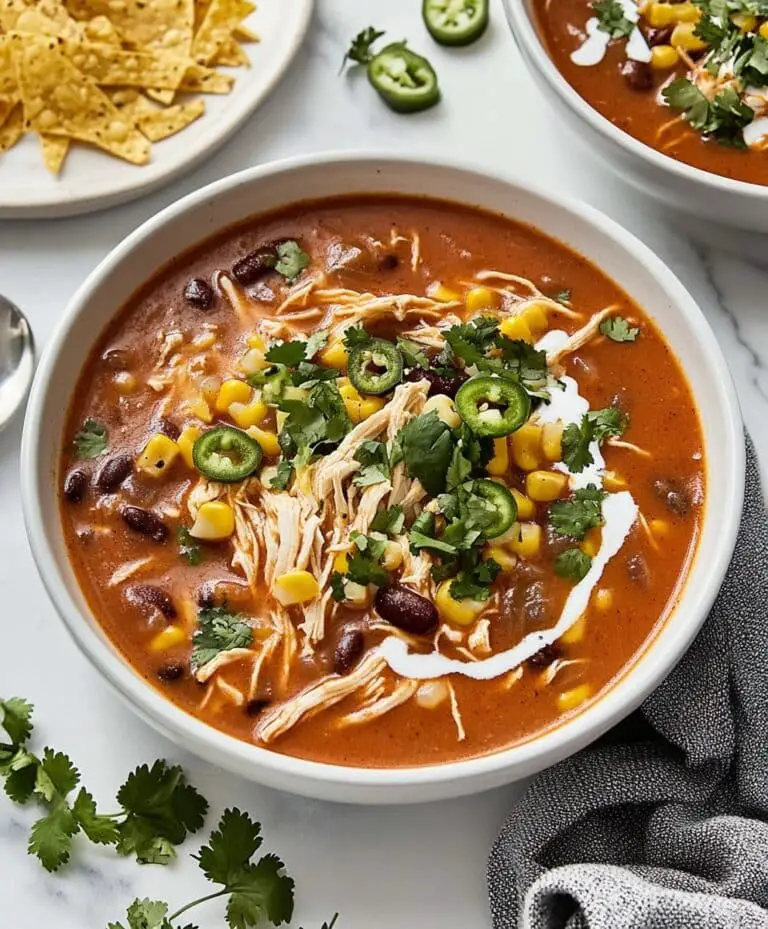 Chicken Enchilada Soup Recipe