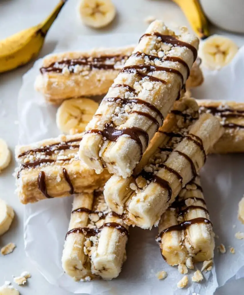 Frozen Banana Snacks Recipe
