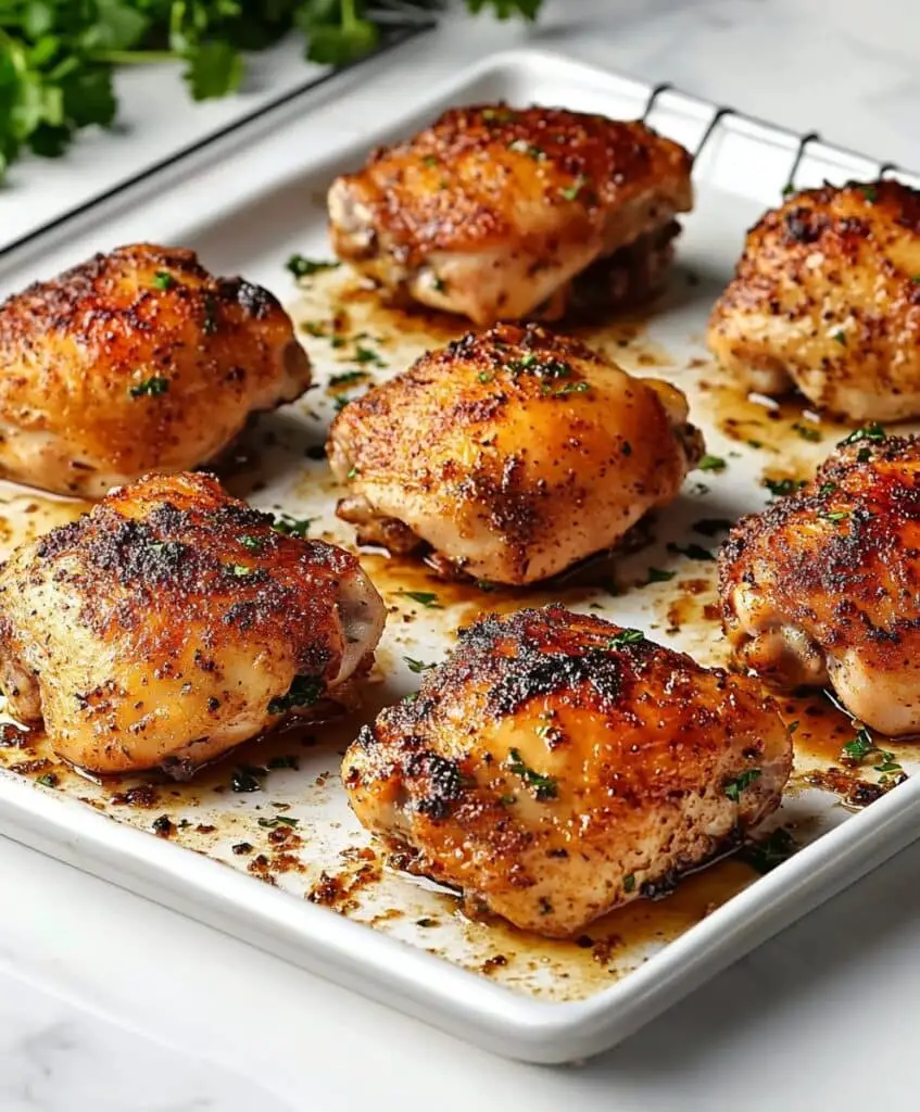Baked Chicken Thighs Recipe