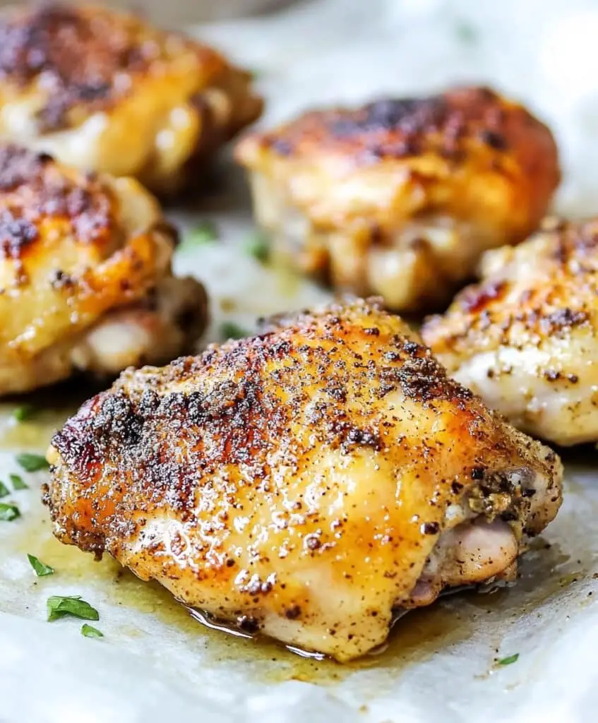Baked Ranch Seasoning Chicken Thighs Recipe