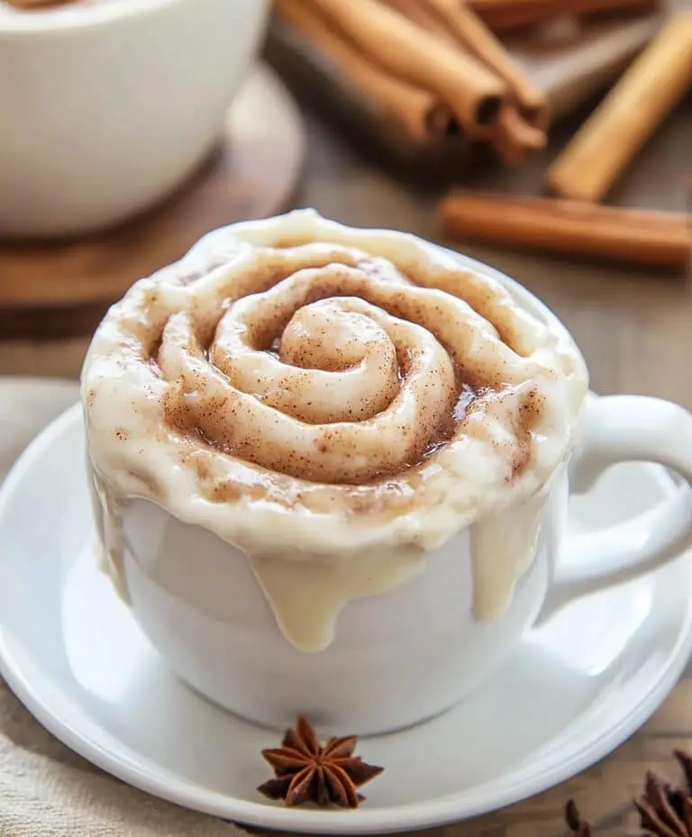 Cinnamon Roll In A Mug Recipe