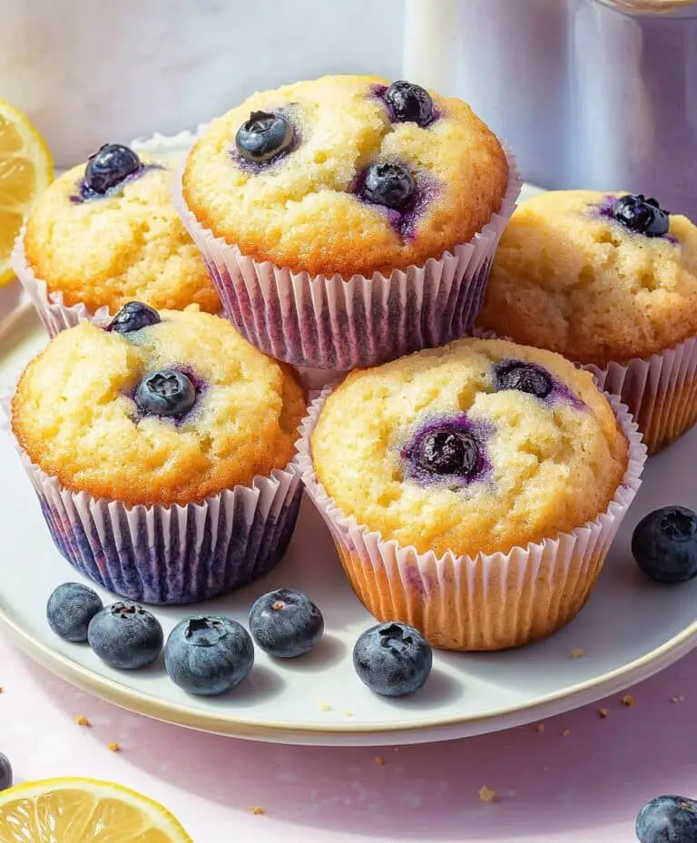 Lemon Blueberry Muffins Recipe