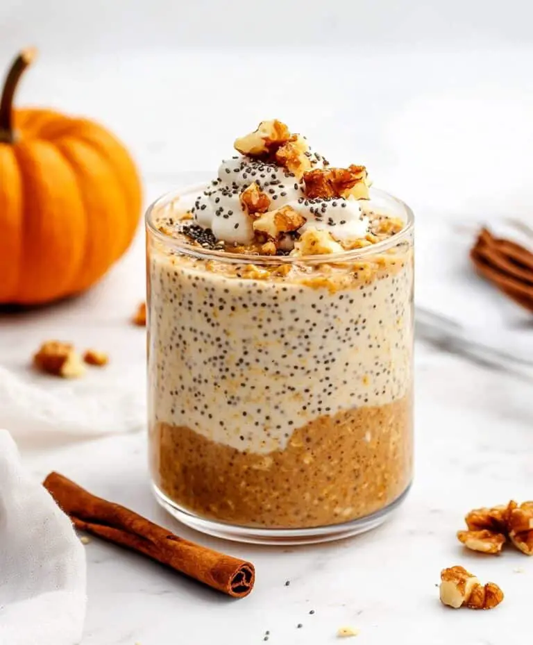 Pumpkin Pie Overnight Oats With Chia Recipe