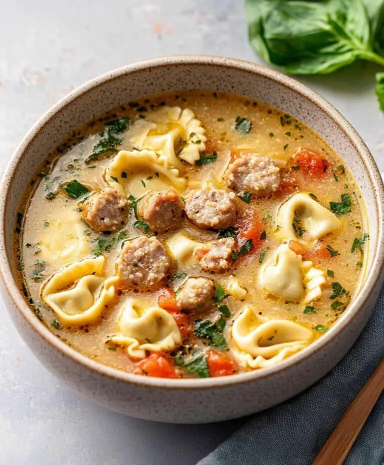 Sausage Tortellini Soup Recipe