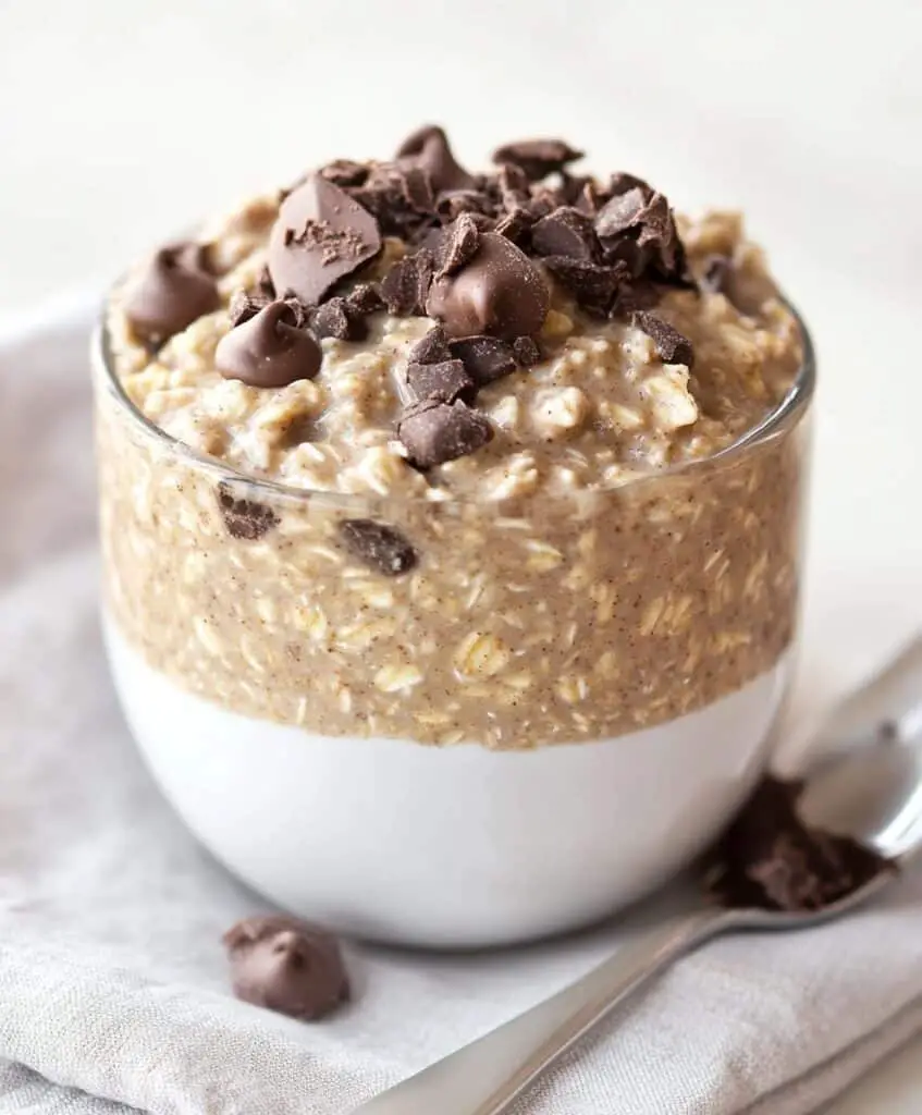 Cookie Dough Overnight Oats (Vegan, Gluten Free) Recipe