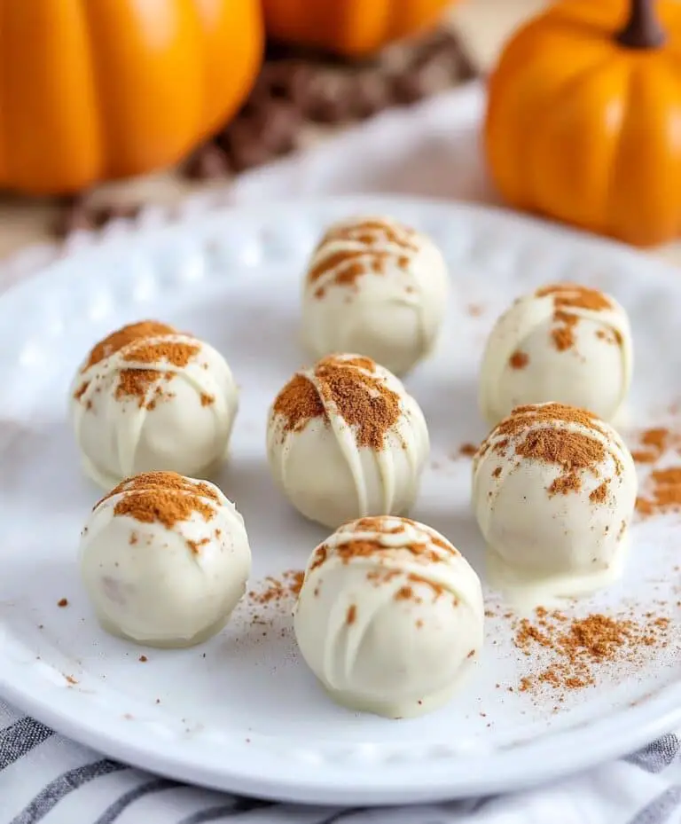 Easy No Bake Pumpkin Balls Recipe