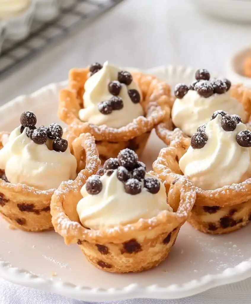 Mini Cannoli Cups Recipe