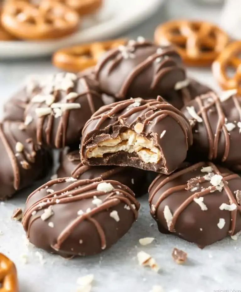 Chocolate Peanut Butter Pretzel Candies Recipe