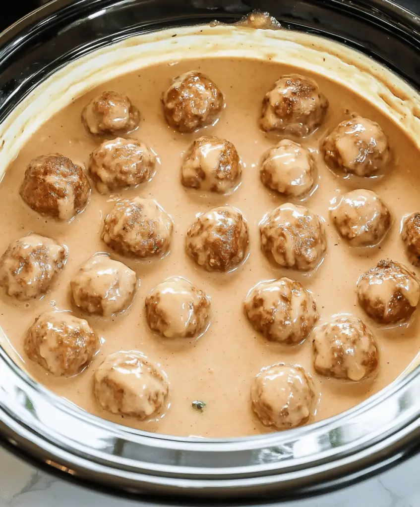 Crock Pot Swedish Meatballs Recipe