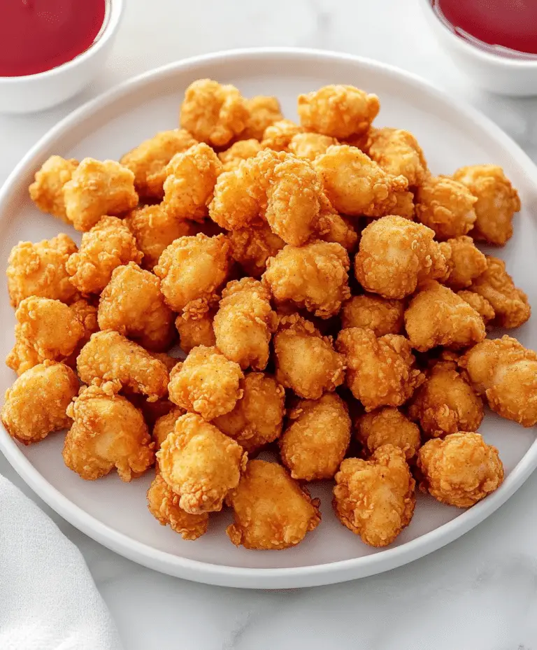 Homemade Popcorn Chicken Recipe