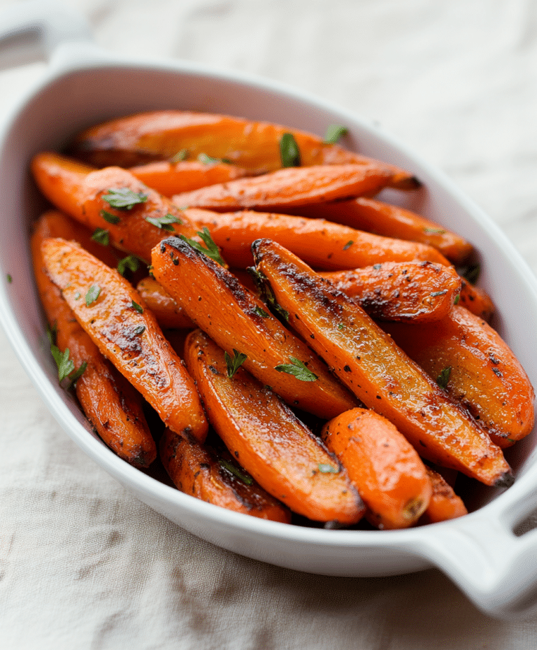 Easy Roasted Carrots Recipe