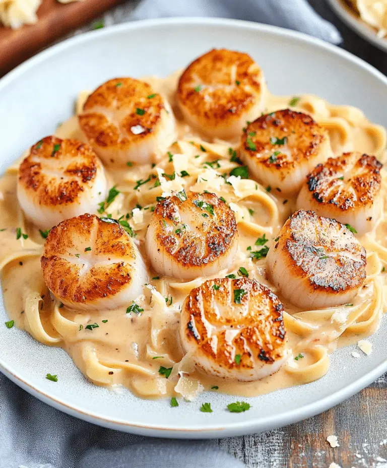 Scallop Recipe With Cream Sauce Recipe