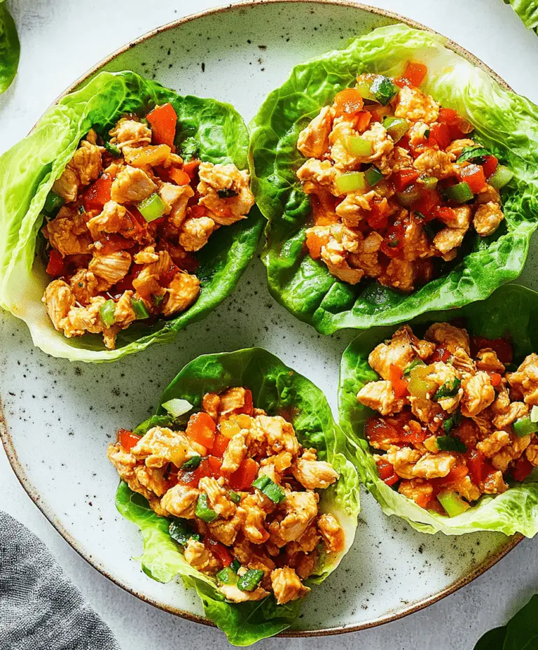 Chicken Lettuce Wraps Recipe