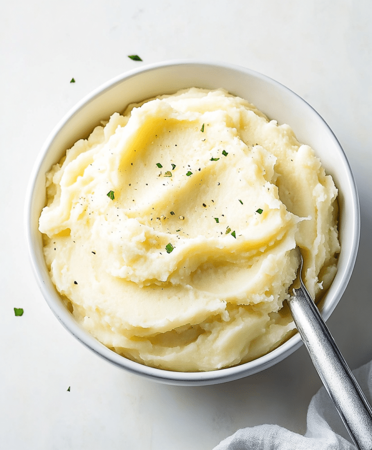 Homemade Mashed Potatoes Recipe