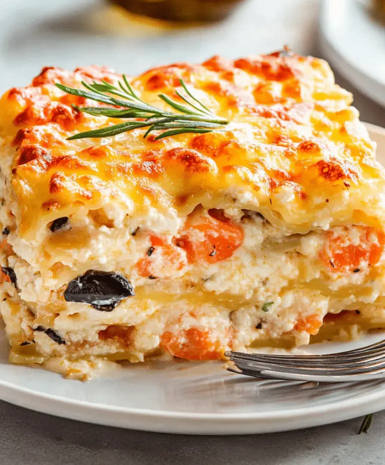 Seafood Lasagna Recipe