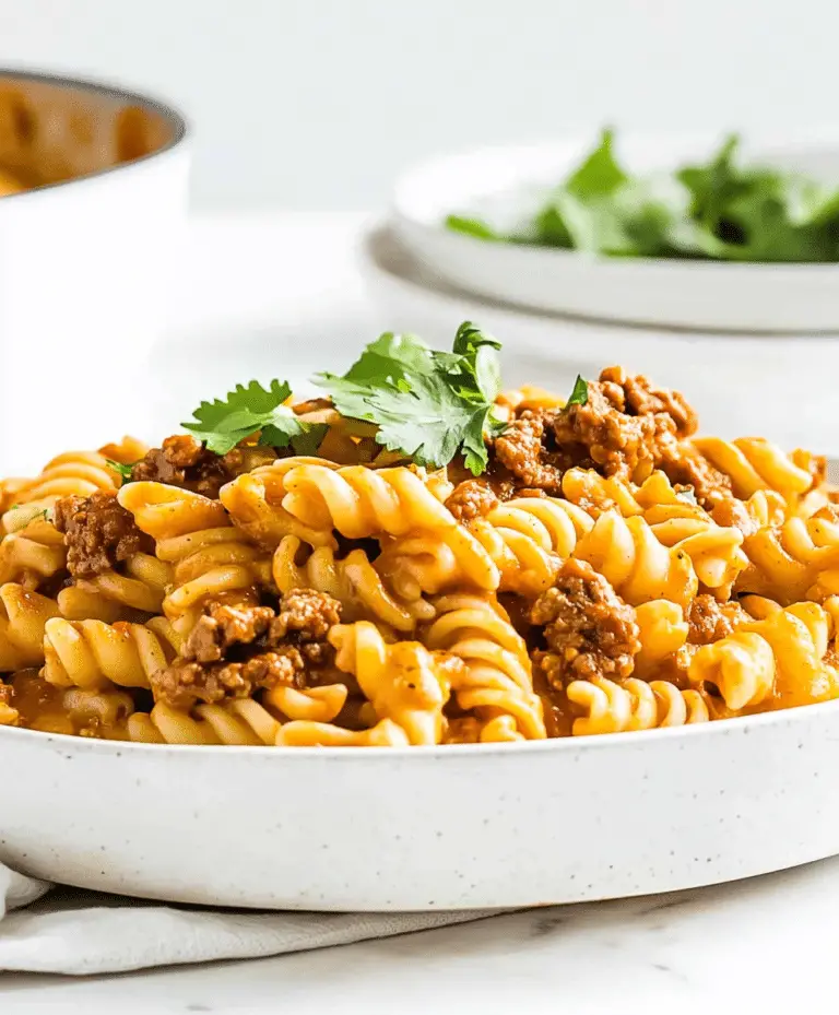 Enchilada Pasta Recipe