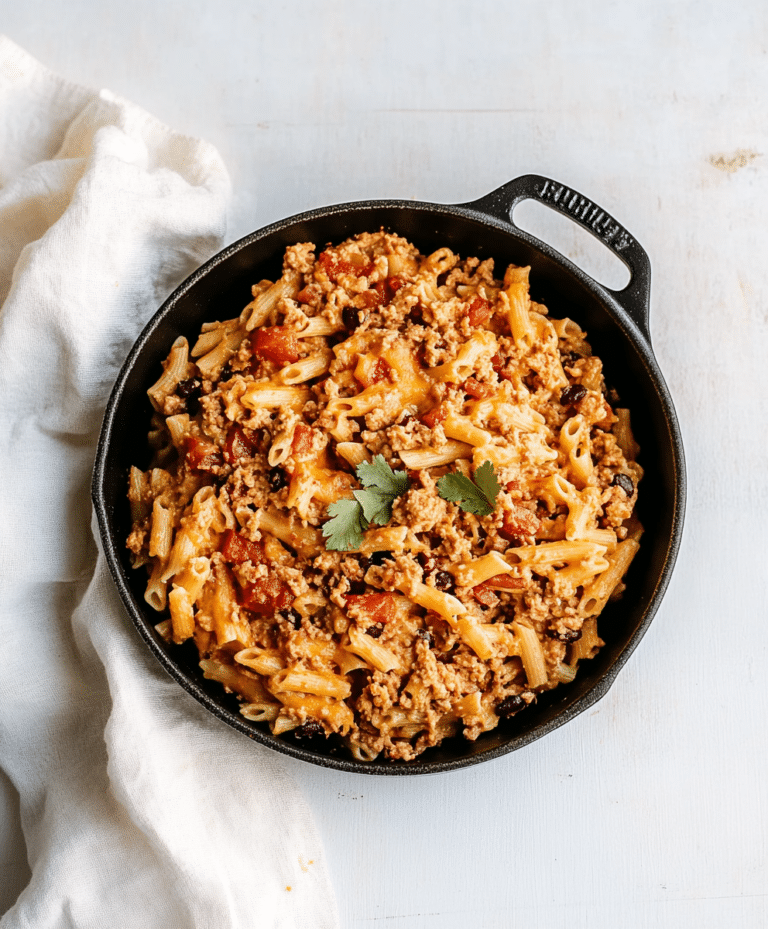 Cheesy Taco Pasta Recipe