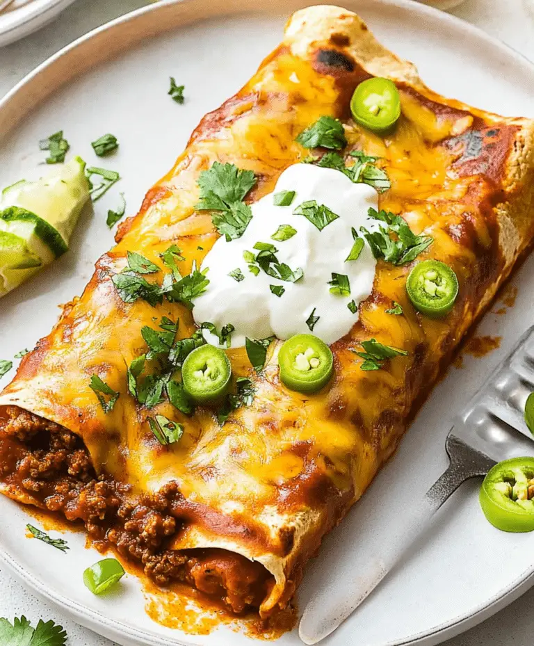 Ground Beef Enchiladas Recipe