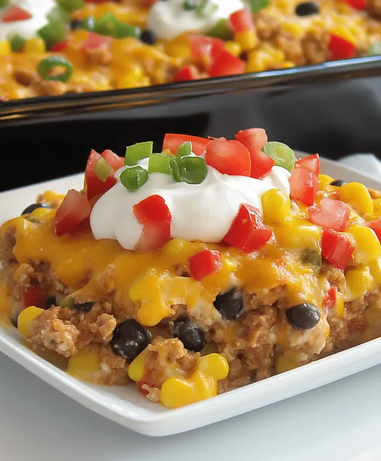 Easy Tex Mex Casserole Recipe