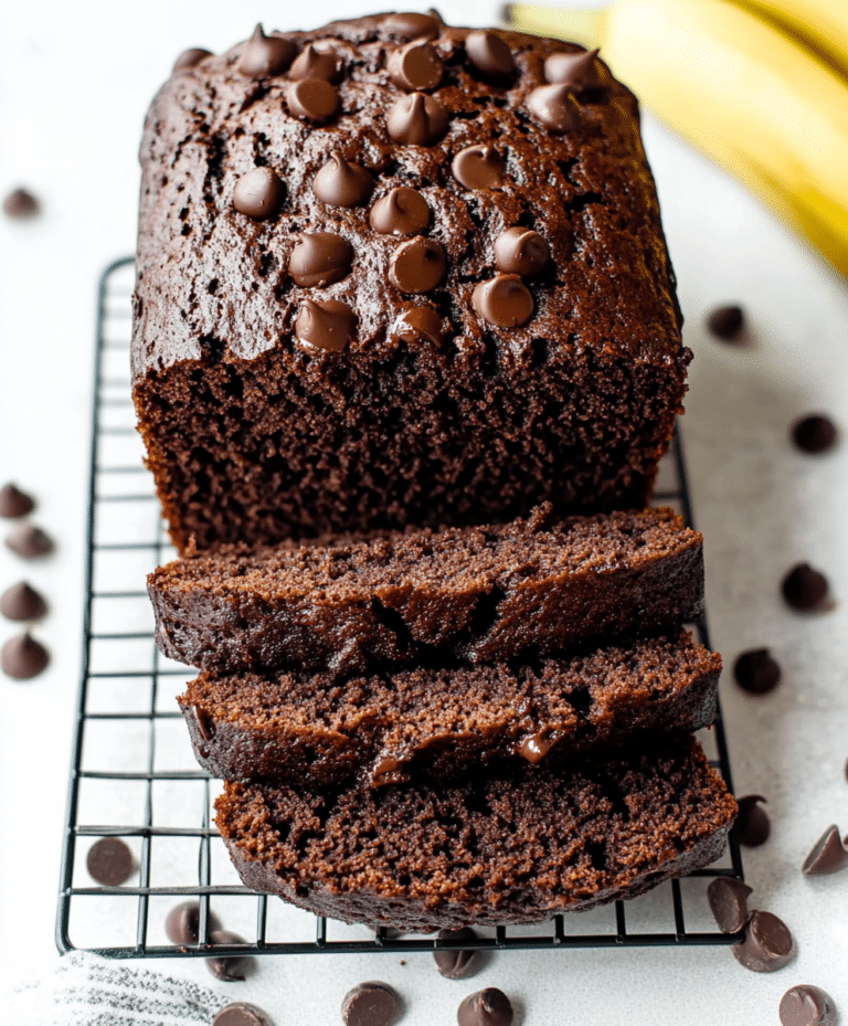 Chocolate Banana Bread Recipe