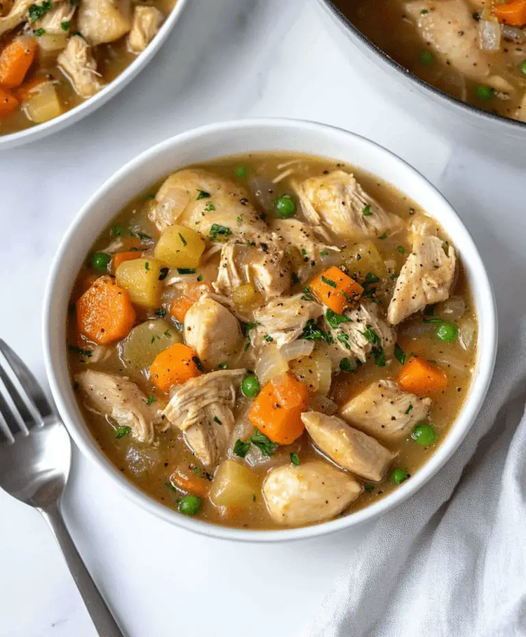 Slow Cooker Chicken Stew Recipe