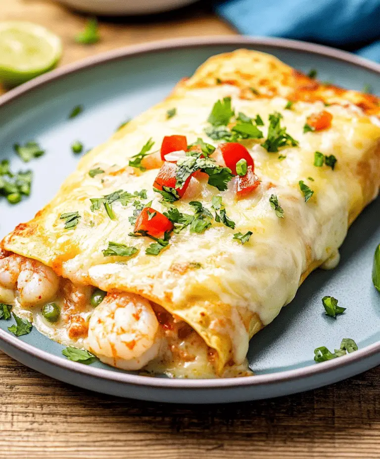 Creamy Shrimp Enchiladas Recipe