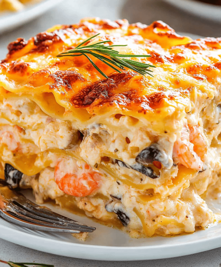 Seafood Lasagna Recipe | Recipe