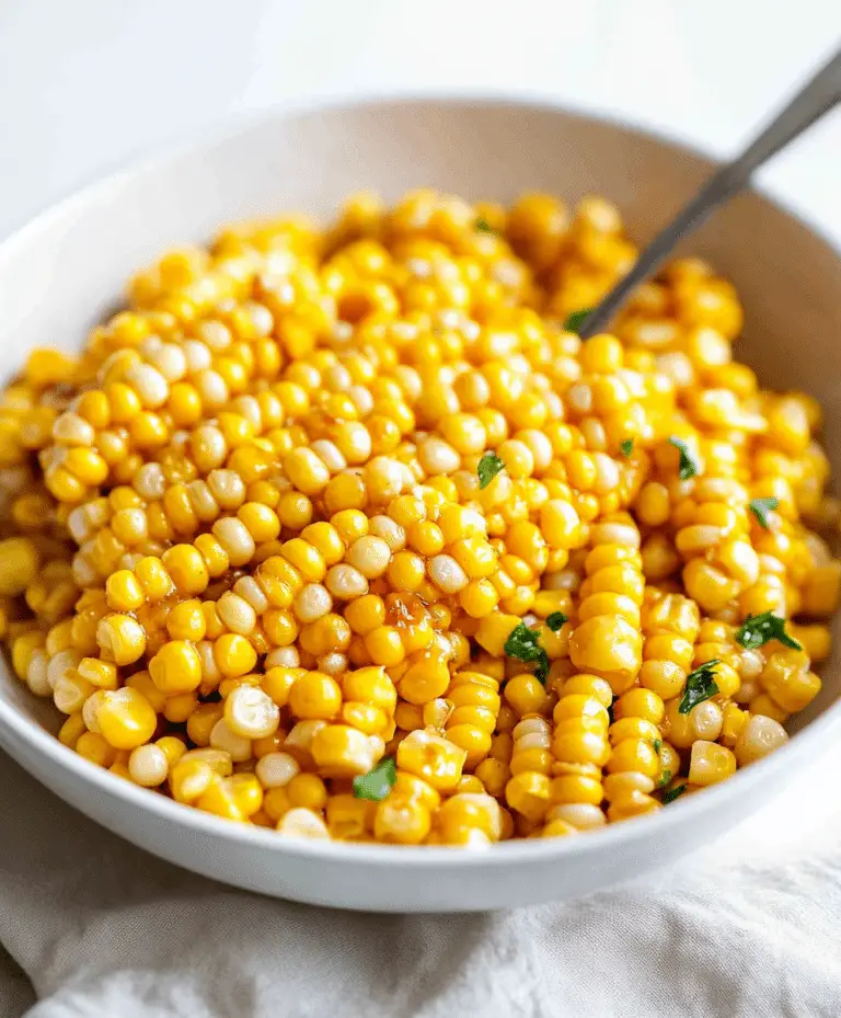 Honey Butter Skillet Corn Recipe