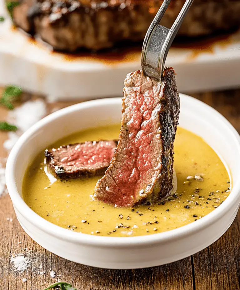 Steak Dipping Sauce Recipe