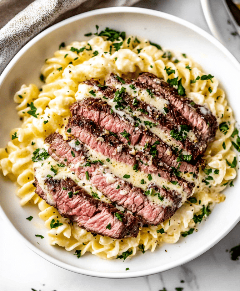 Steak Alfredo Recipe