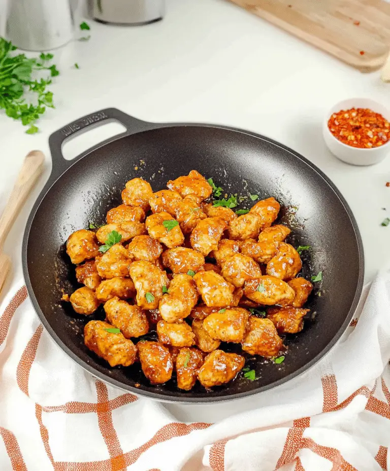 15-minute Garlic Butter Chicken Bite Recipe