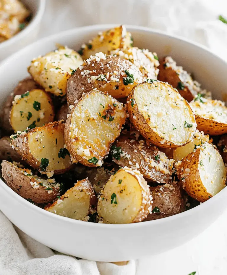Parmesan Roasted Potatoes Recipe