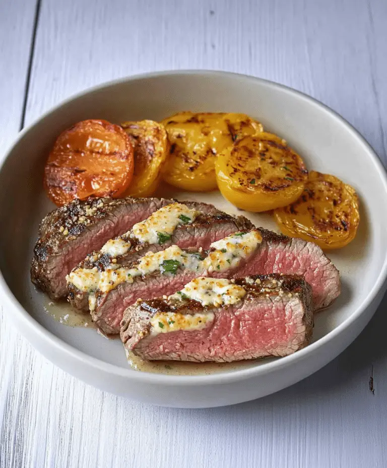 Parmesan Crusted Steak Recipe