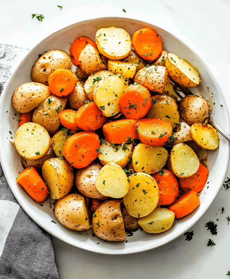Roasted Potatoes And Carrots Recipe
