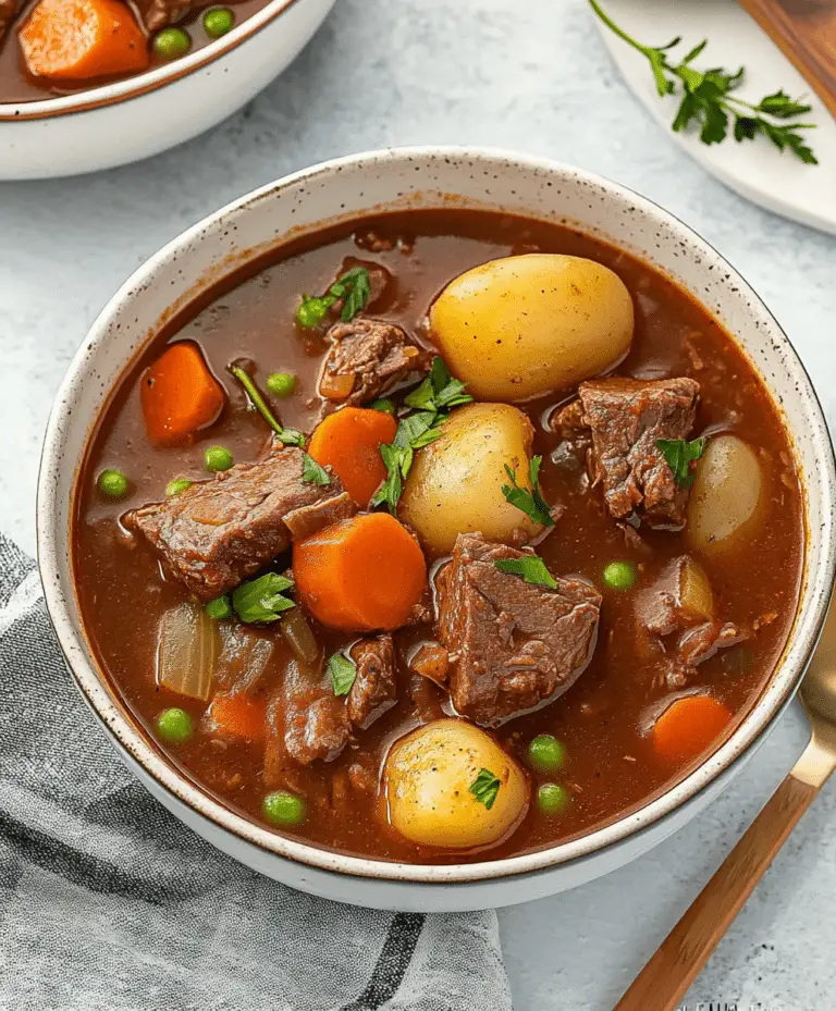 Slow Cooker Beef Stew Recipe