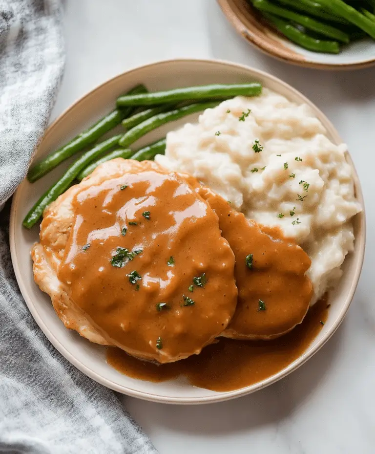 Homestyle Chicken And Gravy Recipe